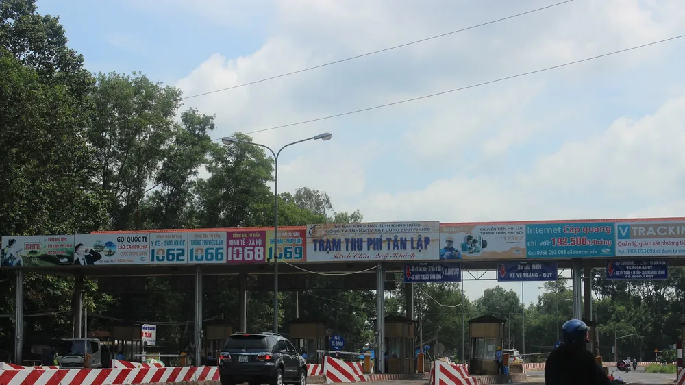Bình Phước: Các trạm thu phí BOT đồng loạt giảm giá vé