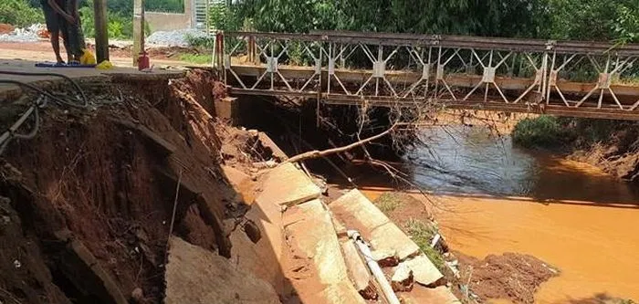 Bình Phước: Cầu dân sinh bị sạt lở nghiêm trọng, người dân nơm nớp lo sợ