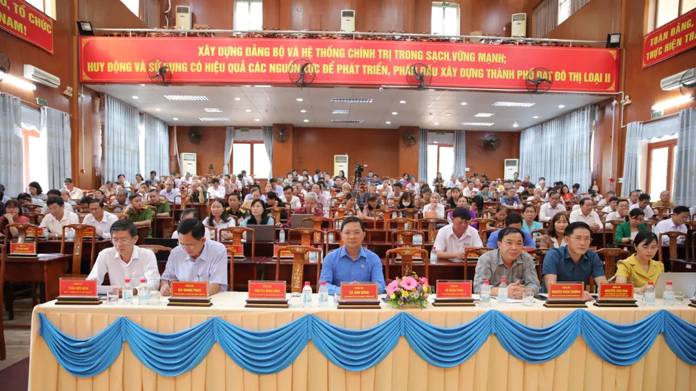 TP Đồng Xoài (Bình Phước): sơ kết mô hình thứ Bảy về với khu dân cư, lắng nghe dân nói