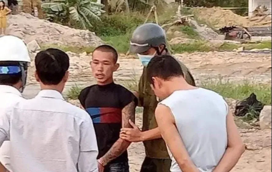 Đối tượng Hoàng bị tạm giữ. Ảnh: NDCC