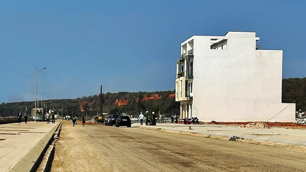 Bộ Công an kiểm tra thực địa tại dự án Hamubay Phan Thiết.