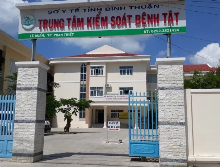 Trung tâm Kiểm soát bệnh tật tỉnh Bình Thuận.