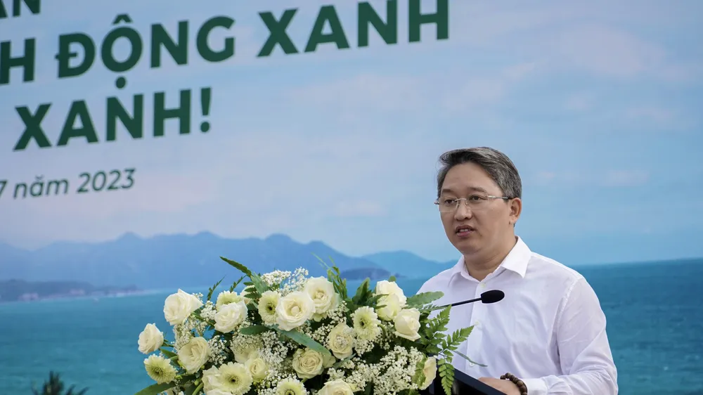 Bí thư Tỉnh ủy Khánh Hòa Nguyễn Hải Ninh phát động toàn dân tham gia chương trình Hành động xanh - Vì tương lai xanh 