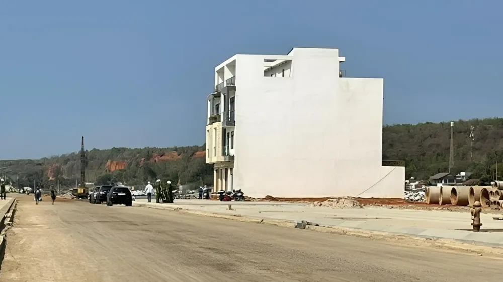 Một góc dự án Lấn biển, bố trí sắp xếp lại dân cư và chỉnh trang đô thị phường Đức Long và xã Tiến Thành, TP Phan Thiết (dự án Hamubay)