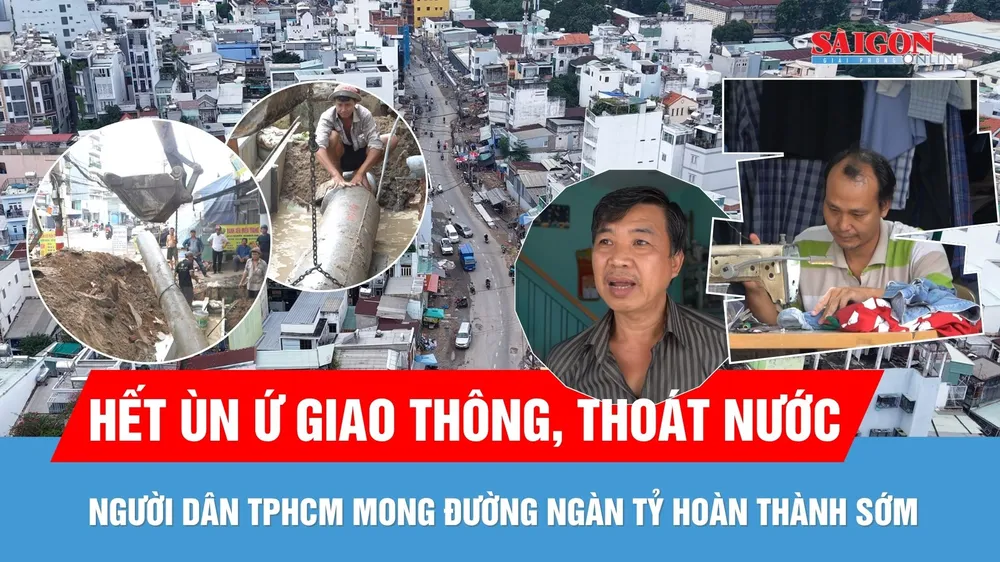 Đường Chu Văn An đang “thay da đổi thịt”: Người dân mong sớm hoàn thành để đón tết