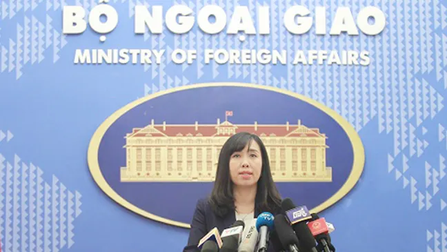 Người Phát ngôn Bộ Ngoại giao Lê Thị Thu Hằng 
