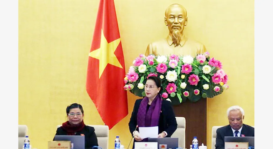 Ngày đầu của phiên họp thứ 24, UBTVQH sẽ xem xét công tác nhân sự ​