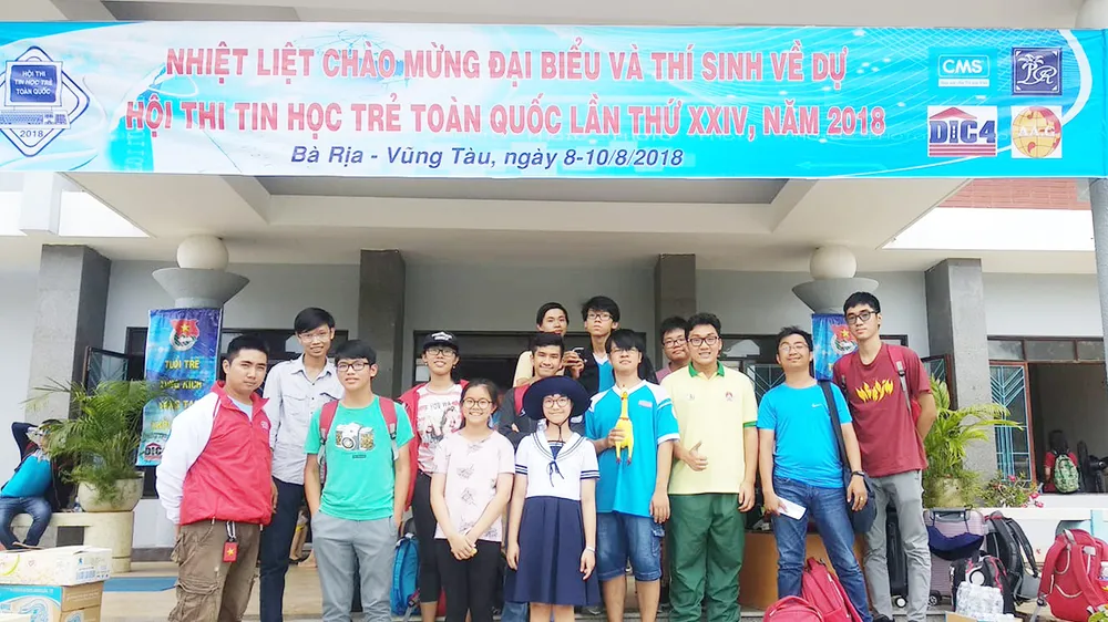 TPHCM về nhì toàn đoàn Hội thi Tin học trẻ toàn quốc