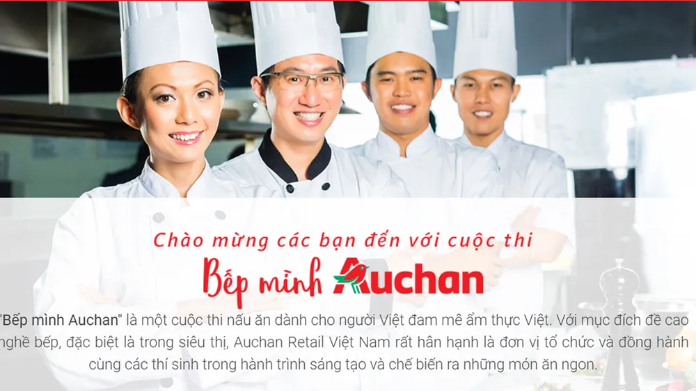 “BẾP MÌNH AUCHAN” 2018 đã tìm ra quán quân đầu tiên