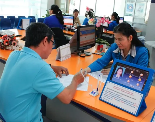 97,08% khách hàng giao dịch trực tuyến 
