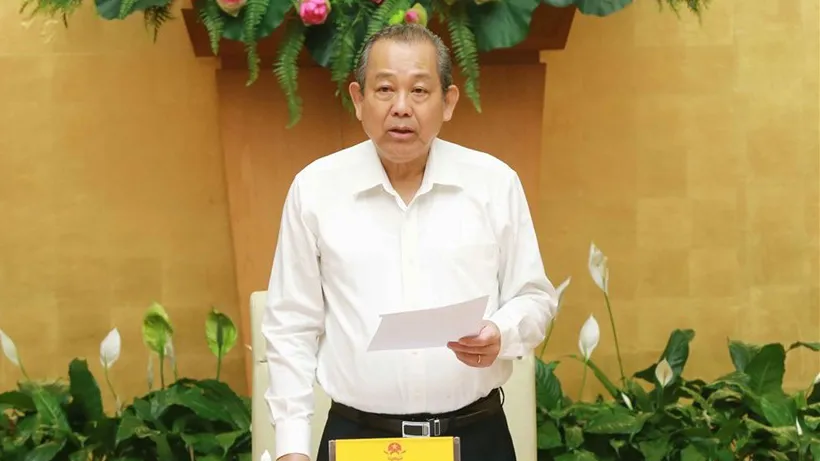 Phó Thủ tướng Thường trực Trương Hòa Bình