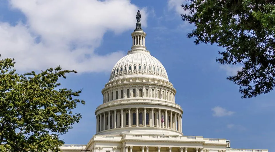 Trụ sở Quốc hội Mỹ tại thủ đô Washington D.C. Ảnh: Getty
