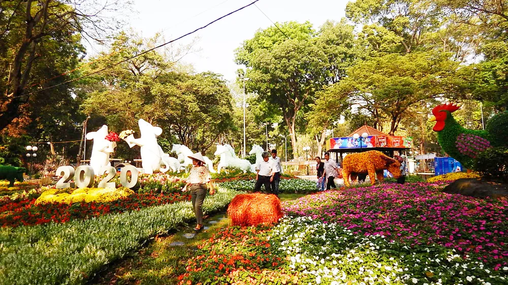 19-1: Khai Hội Hoa xuân TPHCM ​