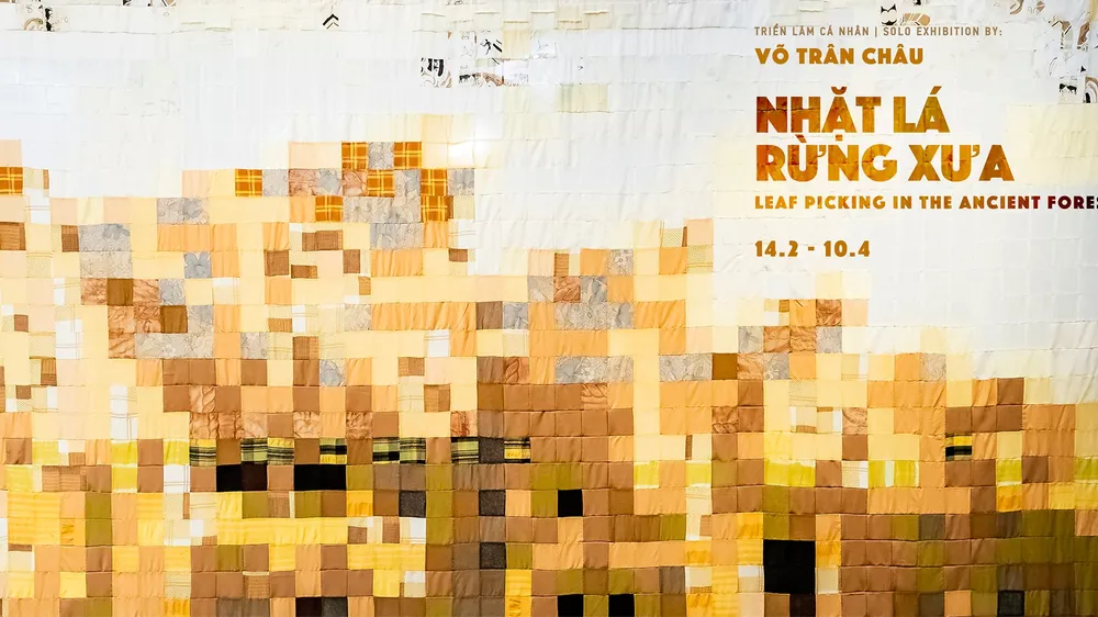 Triển lãm nghệ thuật Nhặt lá rừng xưa