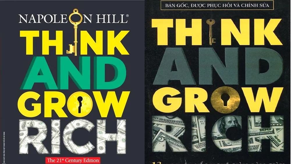 Cùng một cái tên nhưng khi về Việt Nam, cuốn sách Think and Grow Rich lại có 2 số phận