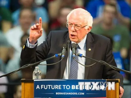 Thượng nghị sỹ Bernie Sanders. Ảnh: AFP/TTXVN