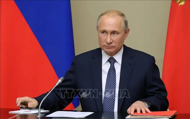 Tổng thống Nga Vladimir Putin. Ảnh: THX/TTXVN