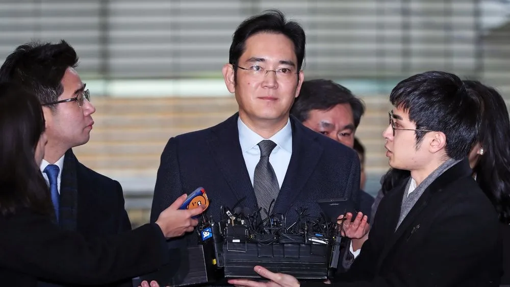 Phó Chủ tịch Samsung Electronics, ông Jay Y. Lee. Ảnh: Bloomberg