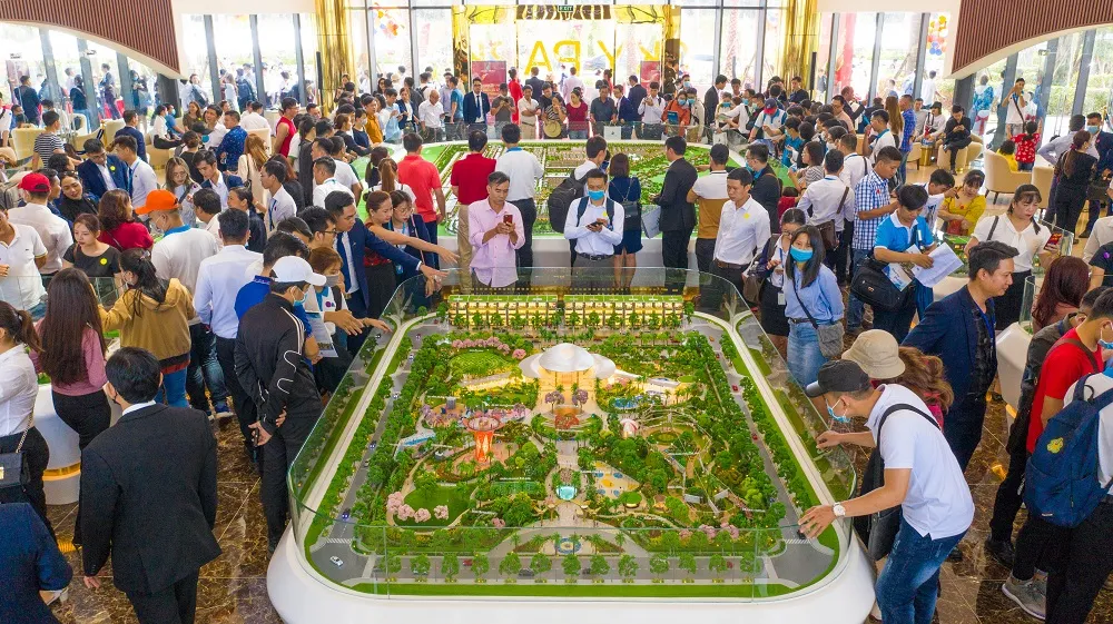 Nổi bật với nhiều tiện ích hoàn thiện, Gem Sky World thu hút nhiều nhà đầu tư khắp cả nước
