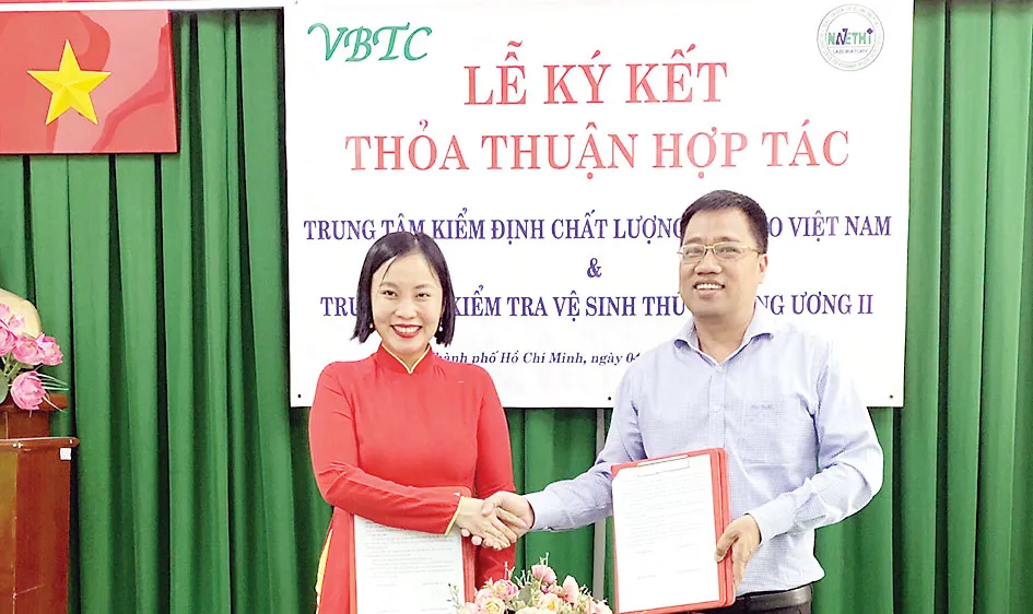 Chi hội Nhà Yến Việt Nam ký thỏa thuận hợp tác với Trung tâm Kiểm tra vệ sinh thú y Trung ương II