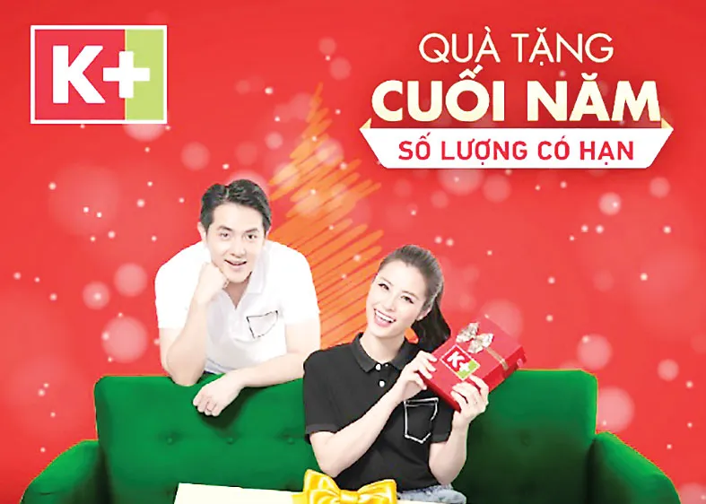 Quà tặng cuối năm chưa từng có từ K+ 