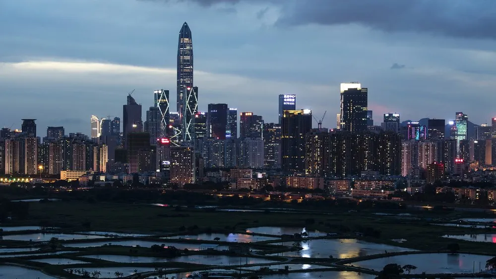Thành phố Thâm Quyến, tỉnh Quảng Đông. Ảnh: Bloomberg 