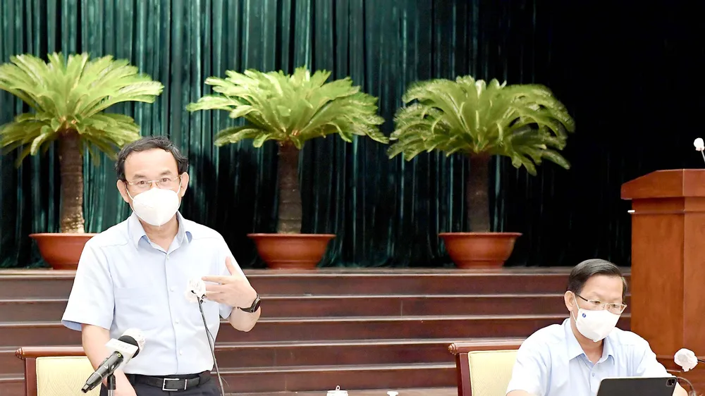 Bí thư Thành ủy TPHCM Nguyễn Văn Nên: Đưa thông tin đến người dân kịp thời, tránh bị nhiễu loạn