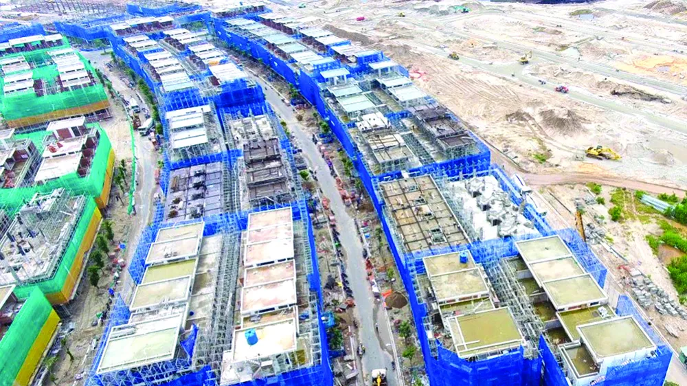 Cất nóc Phân khu Rosada Dự án Meyhomes Capital Phú Quốc