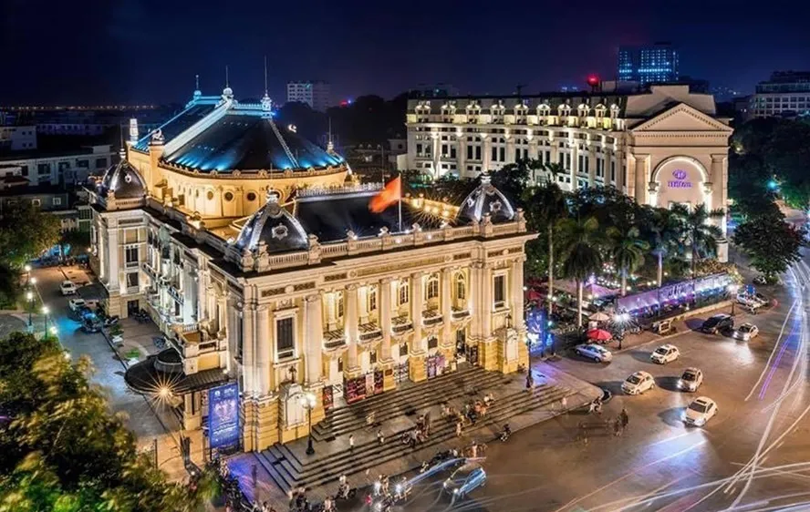 Nhà hát Lớn Hà Nội - nơi diễn ra Hội nghị Văn hoá toàn quốc lần thứ Nhất năm 1946. Ảnh: Nhà hát Lớn Hà Nội