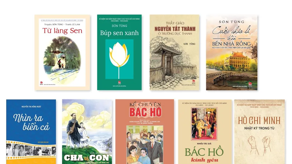 Một số cuốn sách viết về Bác được ra mắt nhân kỷ niệm ngày Bác Hồ ra đi tìm đường cứu nước 