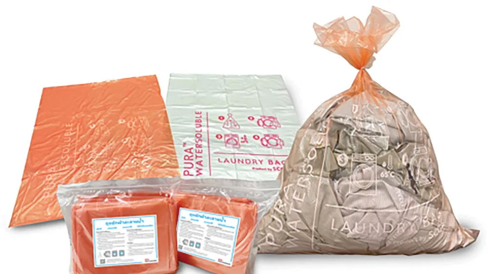 Túi giặt quần áo hòa tan của SCGP (thành viên của SCG)