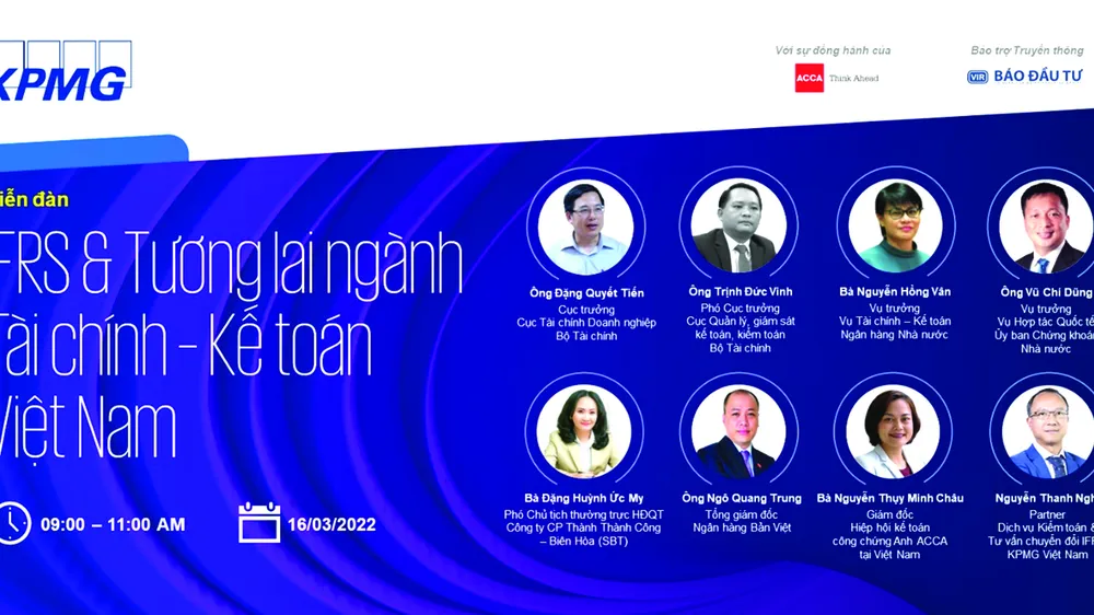 Vận dụng IFRS, hướng ngành Tài chính - Kế toán Việt Nam ngang tầm quốc tế