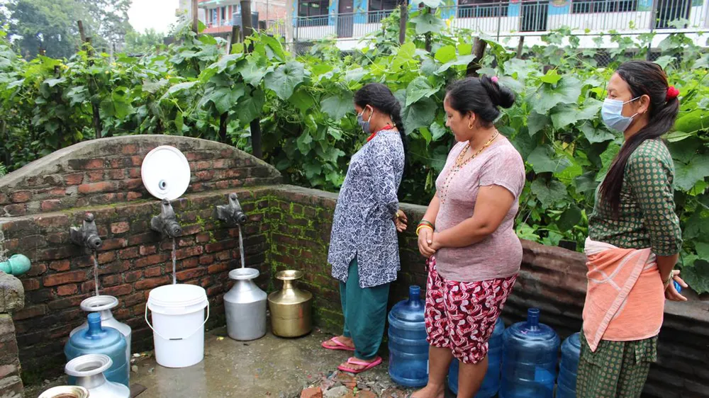 Hệ thống xử lý nước mưa hữu dụng ở Nepal