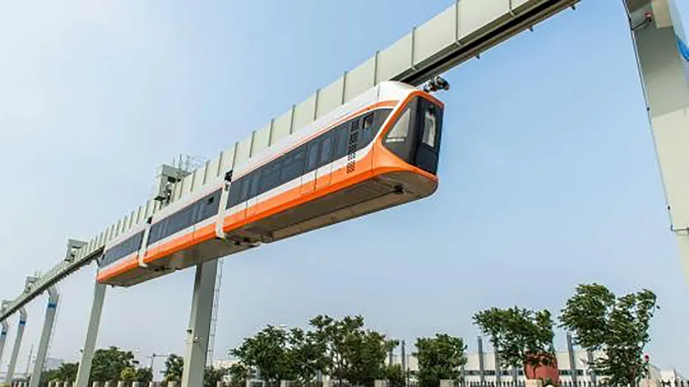Tàu treo giảm carbon