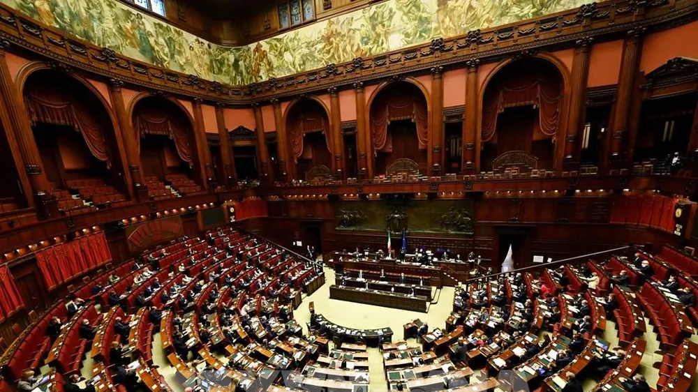 Toàn cảnh phiên họp Quốc hội Italy. Ảnh: AFP/TTXVN