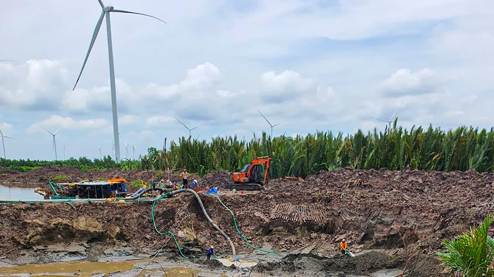 Vụ khai thác cát trái phép dưới lòng đất tại Vĩnh Hải, Vĩnh Châu, Sóc Trăng: Xử lý nghiêm nếu có bao che