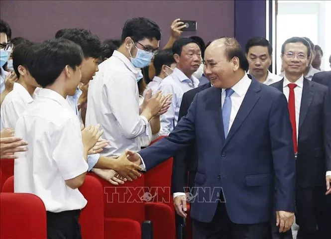 Sinh viên phải luôn năng động, tiên phong đổi mới, sáng tạo để phụng sự đất nước