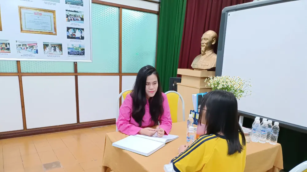 Tư vấn tâm lý qua tài khoản cá nhân học sinh