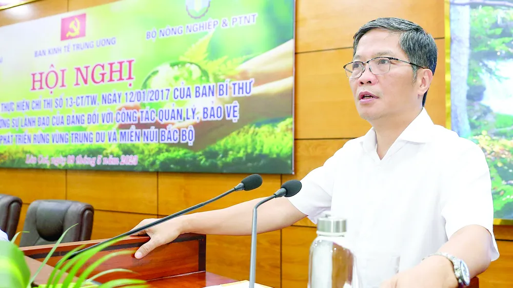 Đồng chí Trần Tuấn Anh phát biểu chỉ đạo hội nghị