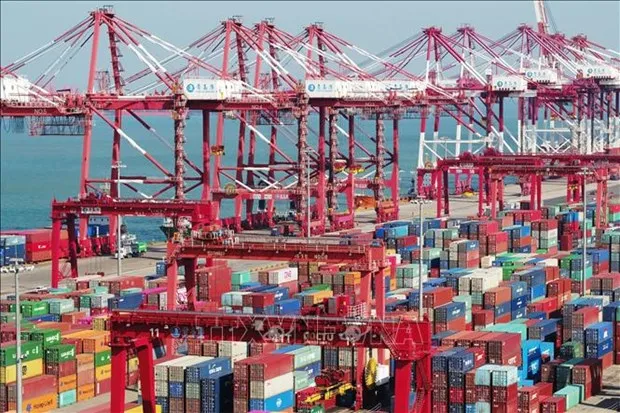 Trao đổi thương mại Nga - Trung Quốc đã tăng 29% vào năm 2022. Ảnh: AFP/TTXVN