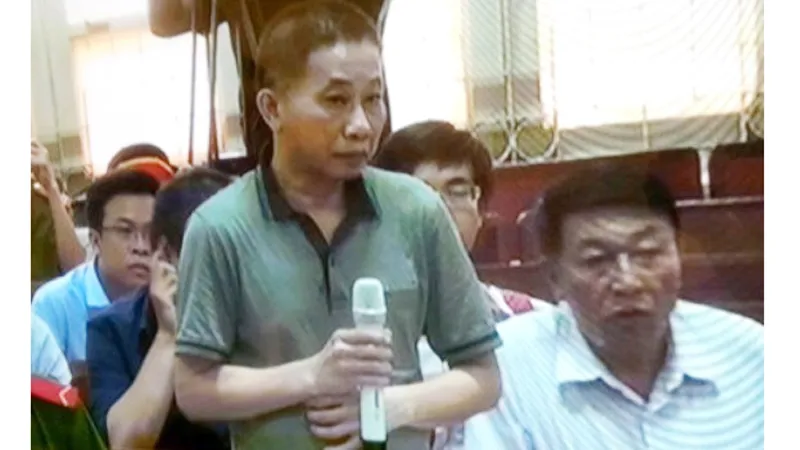 Bị can Ninh Văn Quỳnh