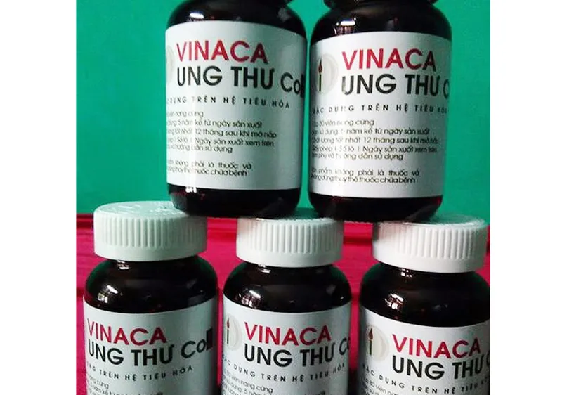 Vinaca ung thư Co3.2 là thực phẩm chức năng giả, không phải thuốc