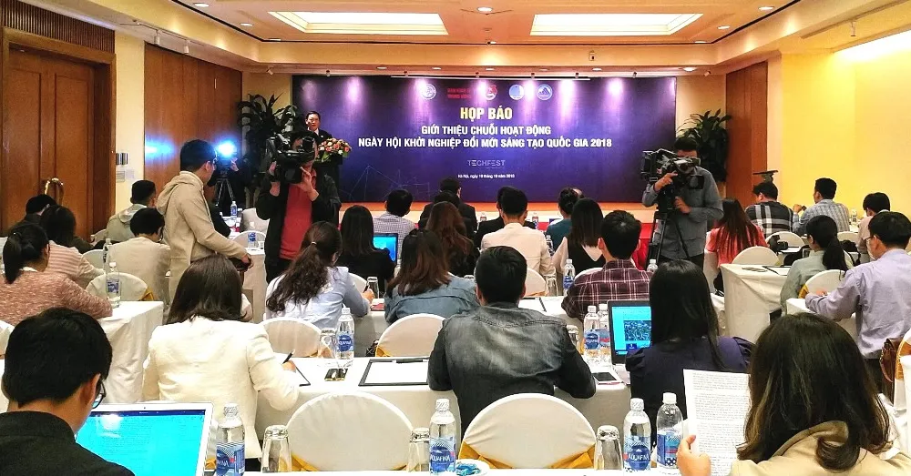 Họp báo giới thiệu nhiều hoạt động hỗ trợ thanh niên khởi nghiệp tại Techfest 2018