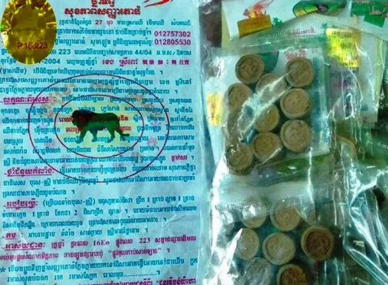 Thuốc Thần tiên nhãn hiệu sư tử lớn chứa chất gây hỏng xương khớp