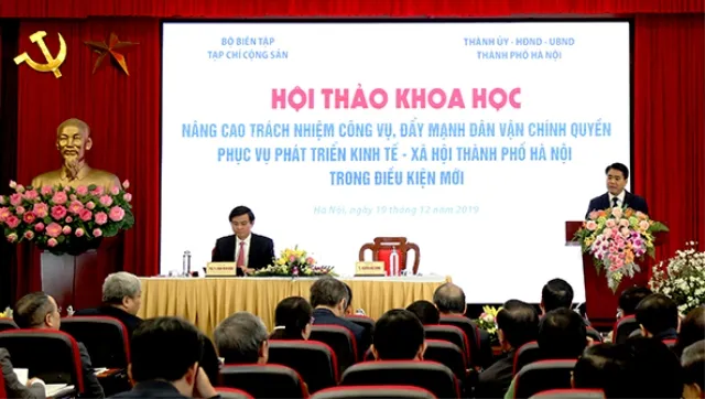 Chủ tịch UBNDTP Hà Nội chỉ rõ nhiều thói hư của cán bộ cấp dưới 