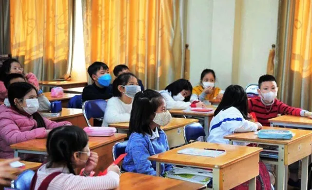 Địa phương không có dịch nCoV có thể cho học sinh đi học sau khi tiêu độc