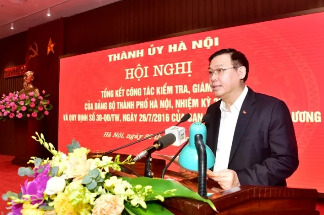 Hà Nội kỷ luật 59 tổ chức đảng và trên 3.100 đảng viên