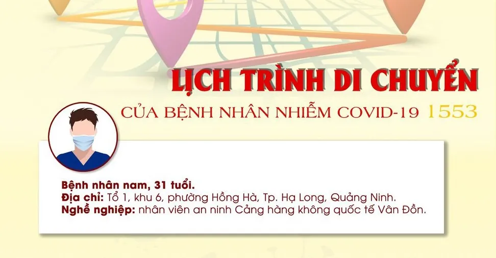 Nhân viên Cảng hàng không Vân Đồn mắc Covid-19 tiếp xúc nhiều người