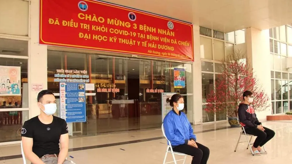 3 bệnh nhân Covid-19 đầu tiên ở “tâm dịch” TP Chí Linh khỏi bệnh