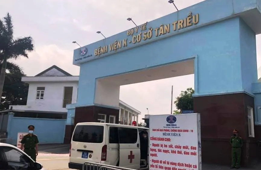 Trưa 16-5, thêm 6 ca mắc Covid-19 ở Bệnh viện K và Hưng Yên